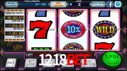 1218bet Plataforma - Certificada MGA desde 2015